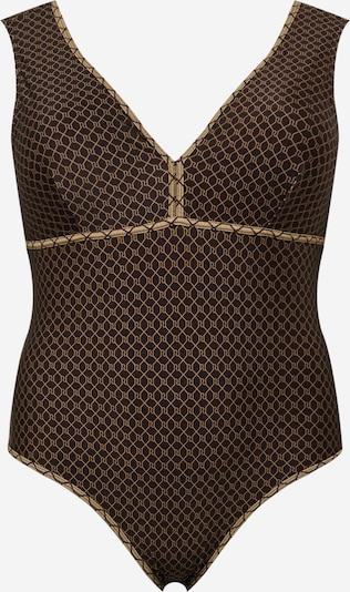 River Island Plus Maillot de bain en marron / noisette, Vue avec produit