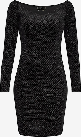 juoda faina Kokteilinė suknelė: priekis