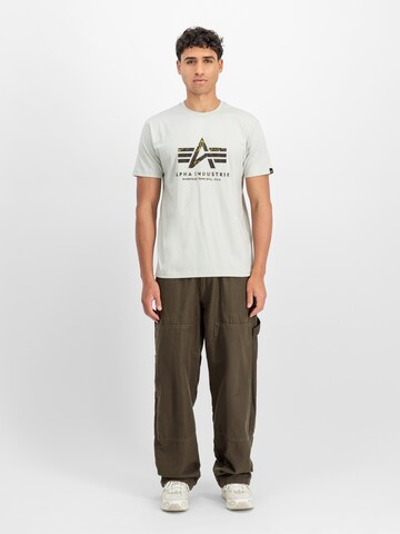 ALPHA INDUSTRIES Póló - szürke