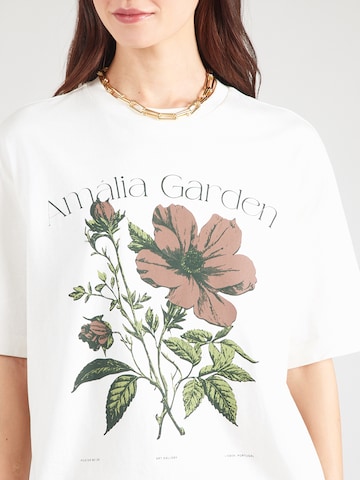 VERO MODA Футболка оверсайз в Белый