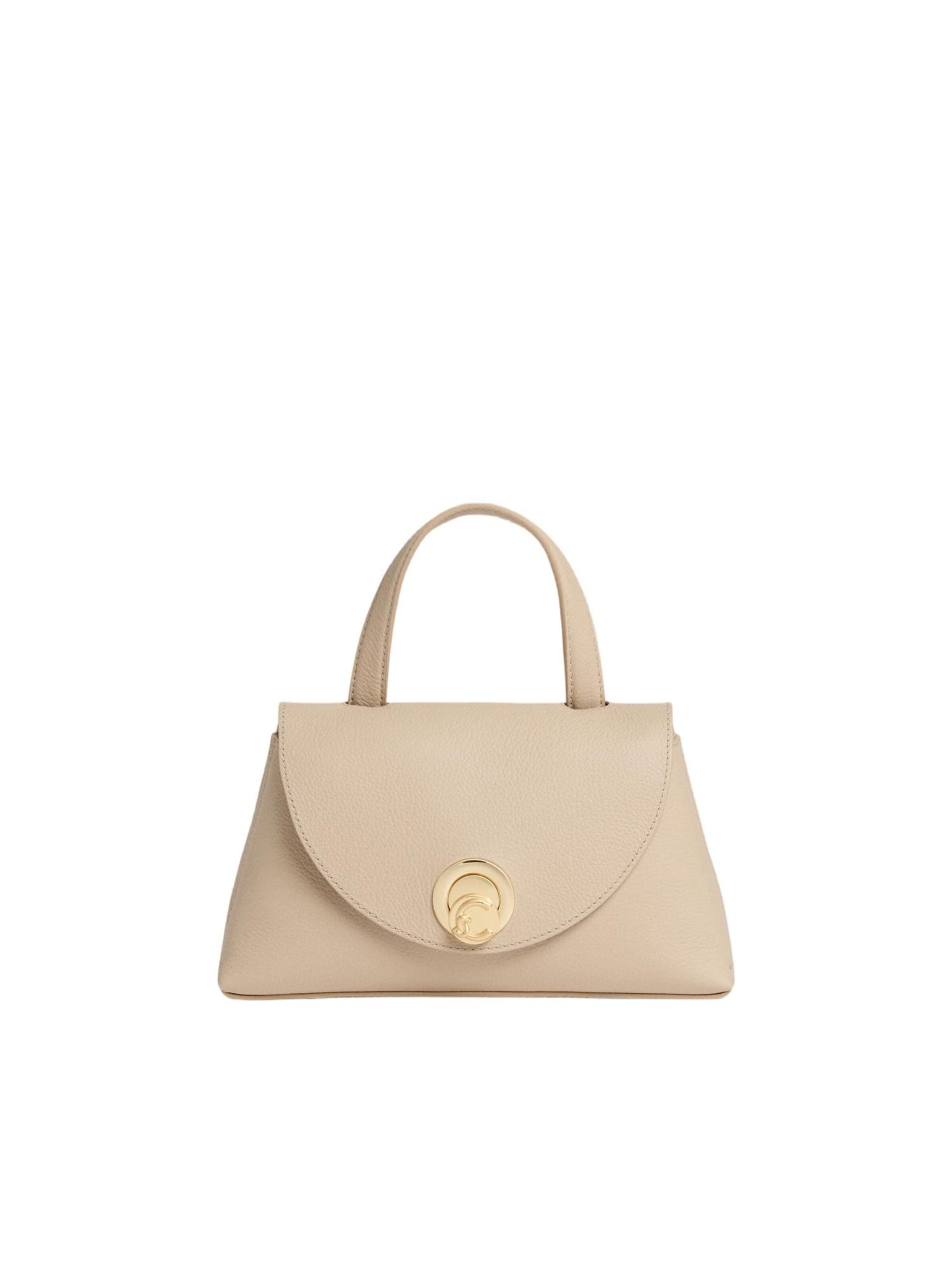 Coccinelle Handbag 'COCCINELLE Nikla S26 1' in Beige: front