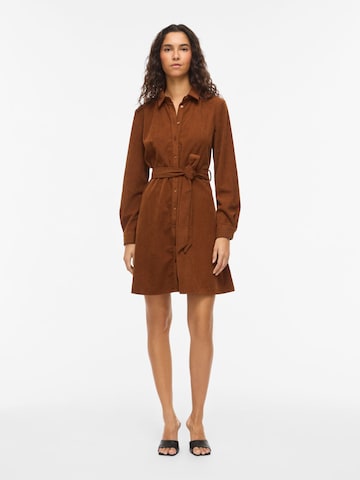 VILA - Vestido camisero 'VIElsa' en marrón