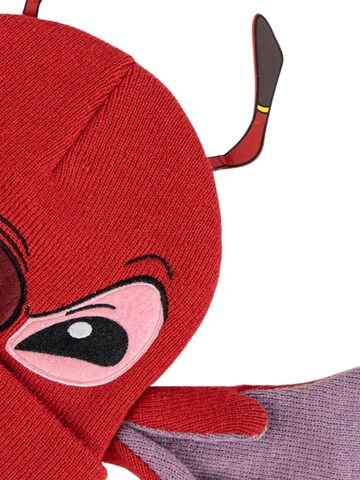 DISNEY Beanie 'Strickmütze mit Punktstich-Muster' in Red