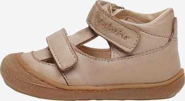 NATURINO Offene Schuhe 'PUFFY' in Beige: Vorderseite