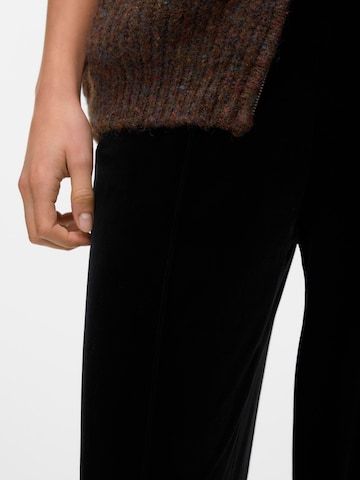 VERO MODA - regular Pantalón plisado en negro