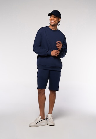 Eoselio Loosefit Broek in Blauw