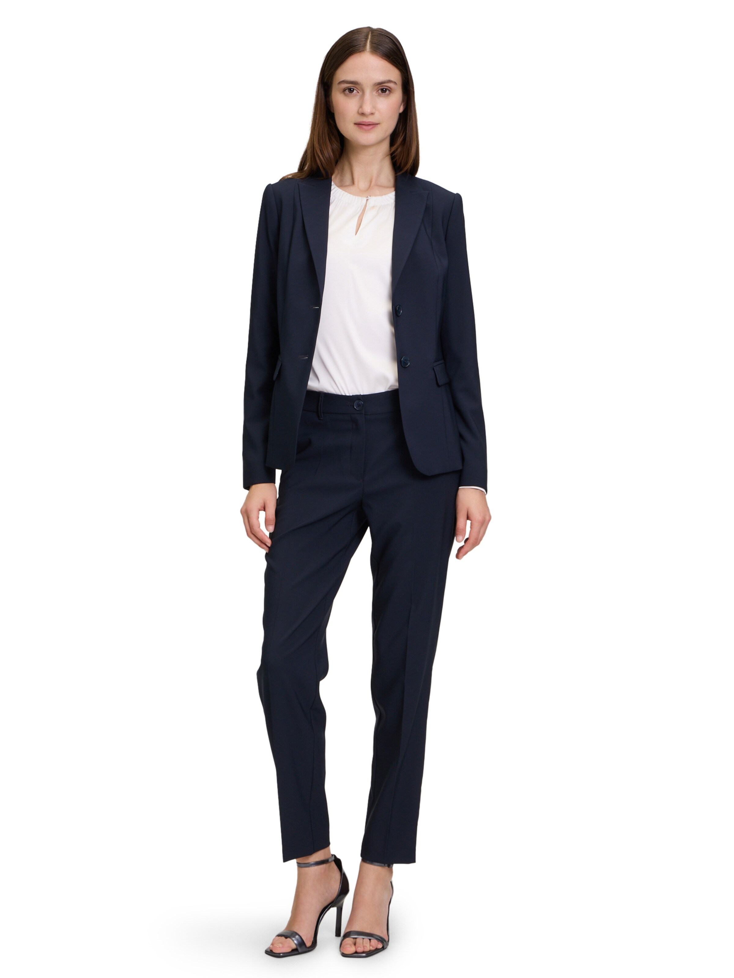 regular Pantaloni con piega frontale di Betty Barclay in blu