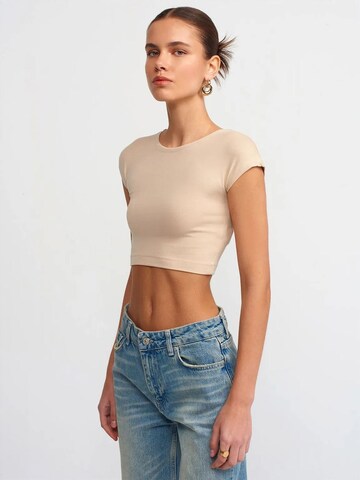Dilvin Blouse 'Blusen' in Beige: front