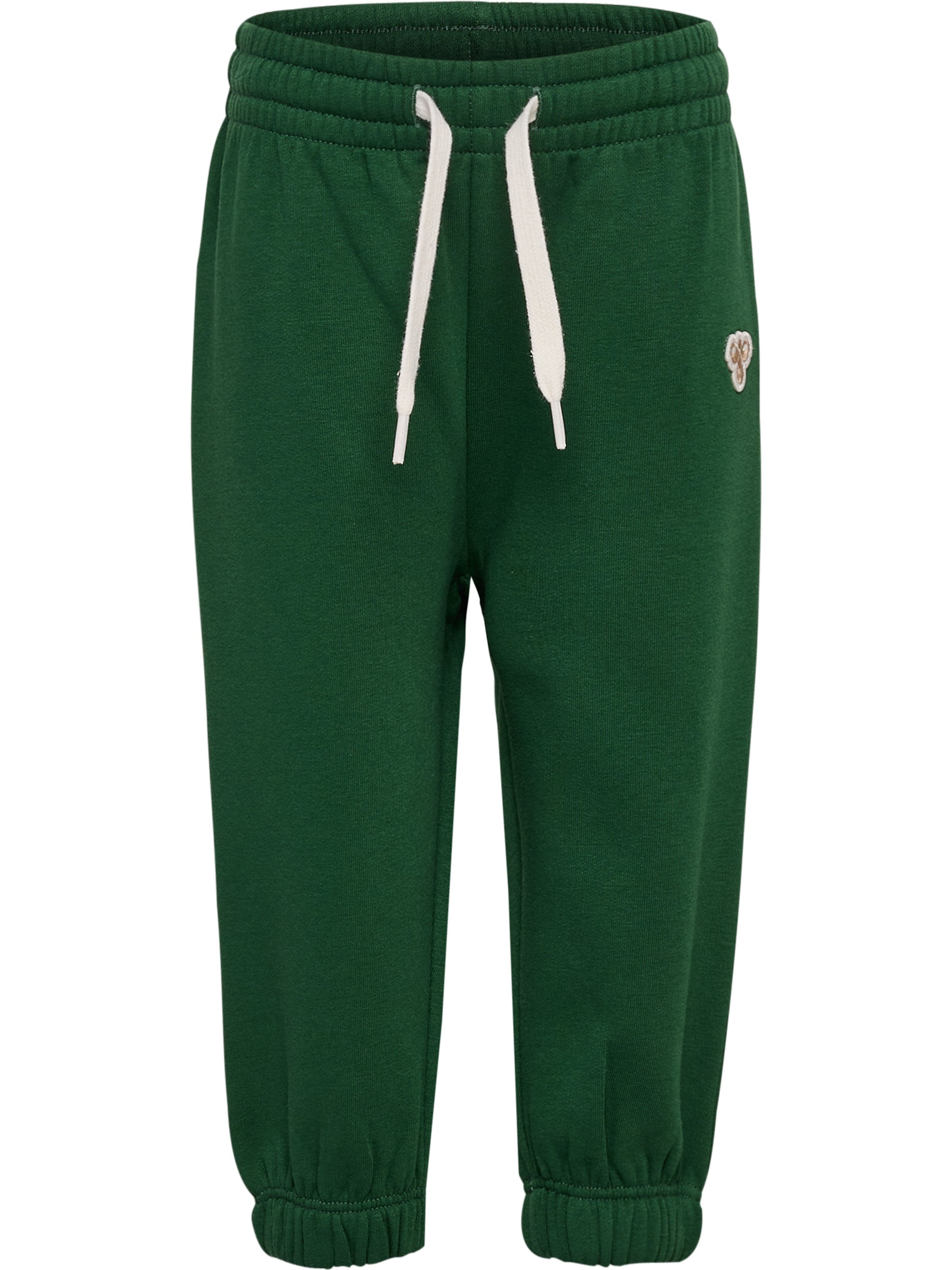 Hummel Tapered Trousers in Green: front