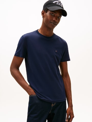 T-Shirt Tommy Jeans en bleu : devant