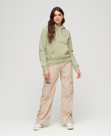 Superdry Sweatshirt 'Essential' in Green