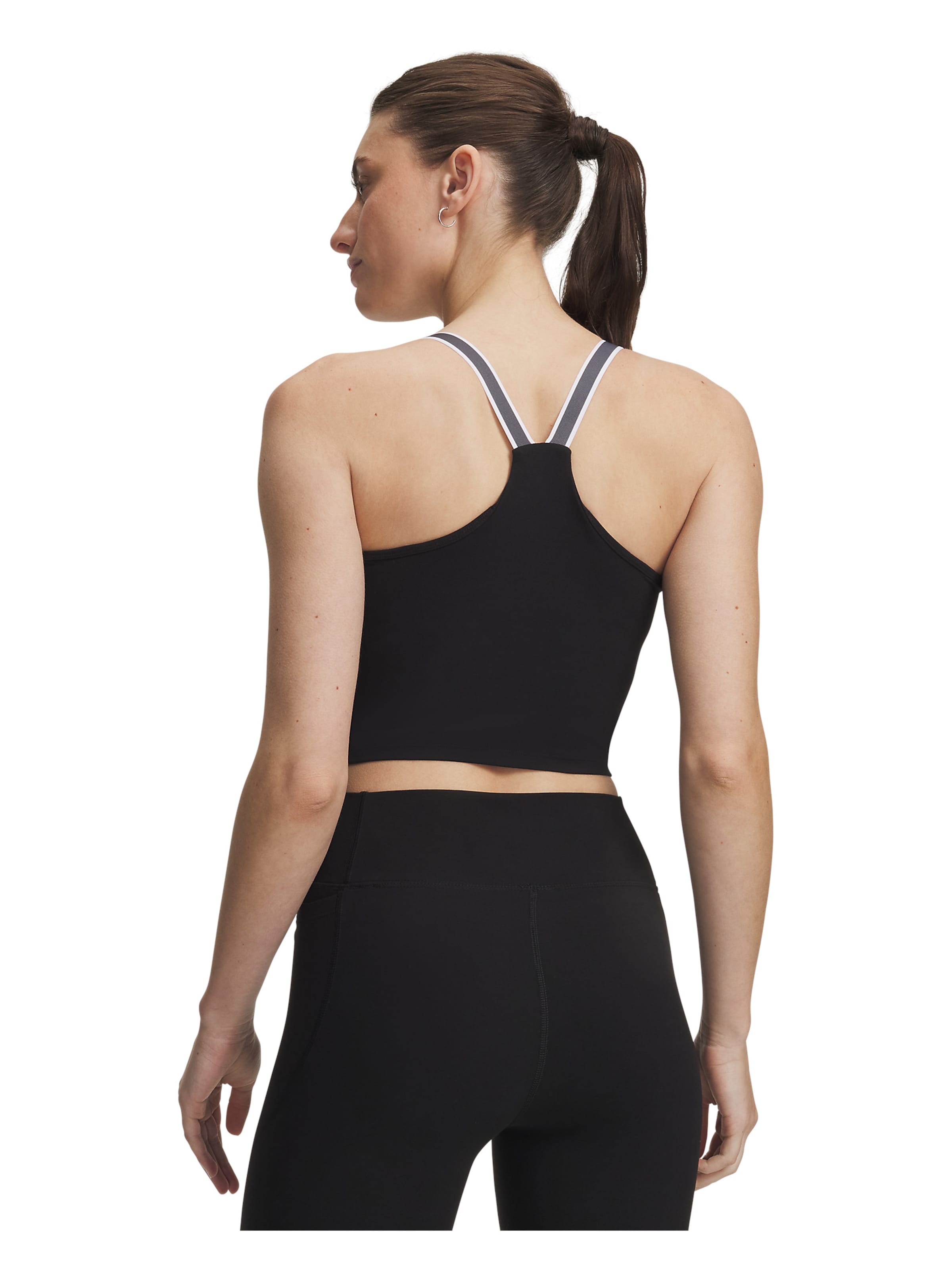 UNDER ARMOUR Sporttop 'Motion' in Zwart