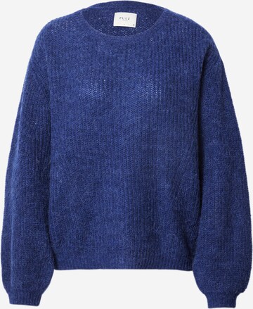 Pullover 'IRIS' di PULZ Jeans in blu: frontale