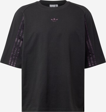 ADIDAS ORIGINALS Shirt in Black: front