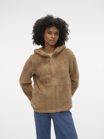 VERO MODA Between-Season Jacket 'FILLY' in Brown: front