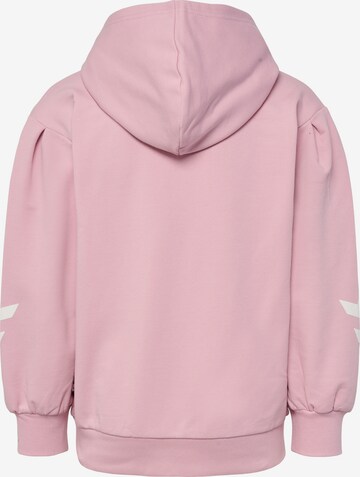 Hummel Sweatshirt 'Due' in Pink