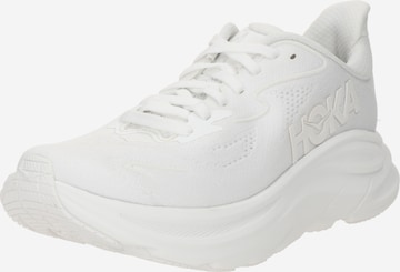 Chaussure de course 'CLIFTON 10' HOKA en blanc : devant
