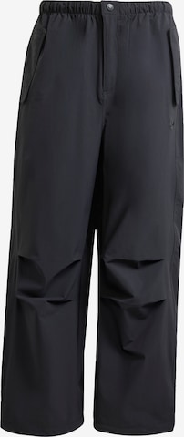 ADIDAS ORIGINALS Loosefit Broek 'Premium Essentials' in Zwart: voorkant