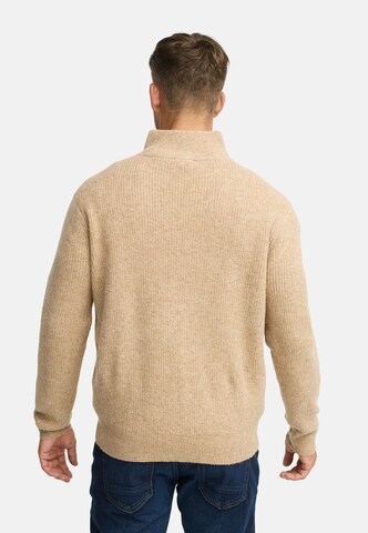 INDICODE JEANS Trui 'INPeace' in Beige