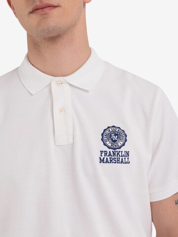 T-Shirt FRANKLIN & MARSHALL en blanc