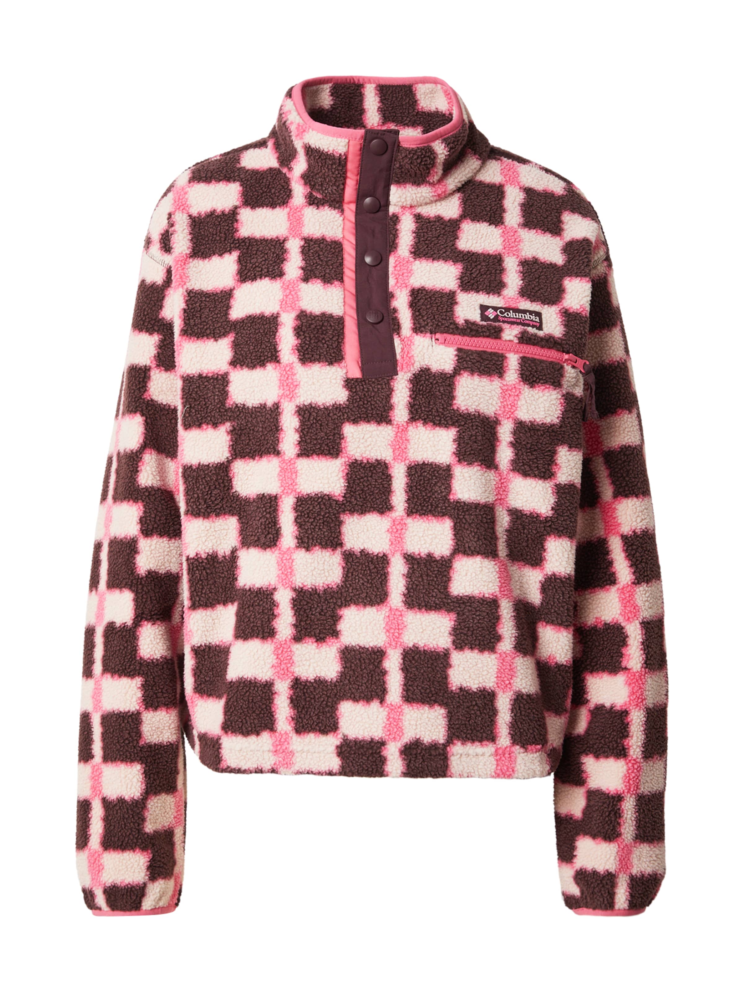 COLUMBIA Sportpullover 'Helvetia II' in Weiß: Vorderseite
