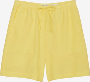 Pantalon Marc O'Polo en jaune : devant