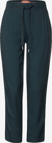 STREET ONE Boot cut Pants in Green: front