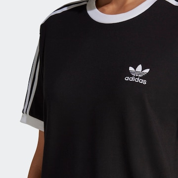 ADIDAS ORIGINALS Koszulka 'Adicolor Classics 3-Stripes' w kolorze czarny
