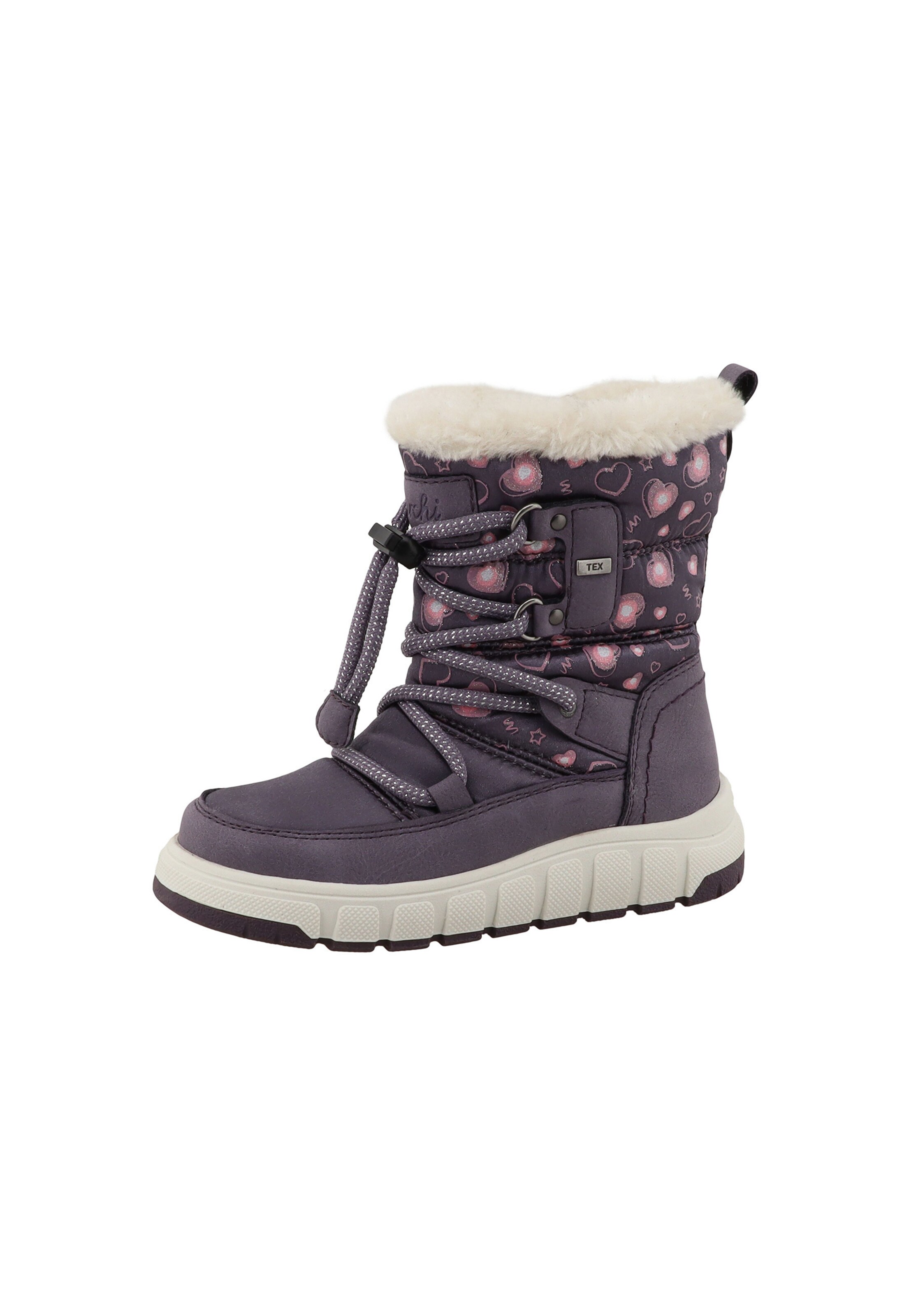 LURCHI Stiefel 'Viona 1' in Lila: Vorderseite