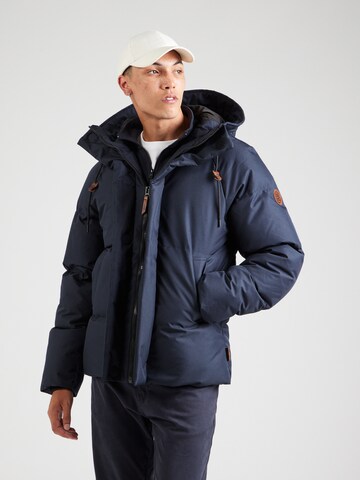 Veste d’hiver 'Nilu' INDICODE JEANS en bleu : devant