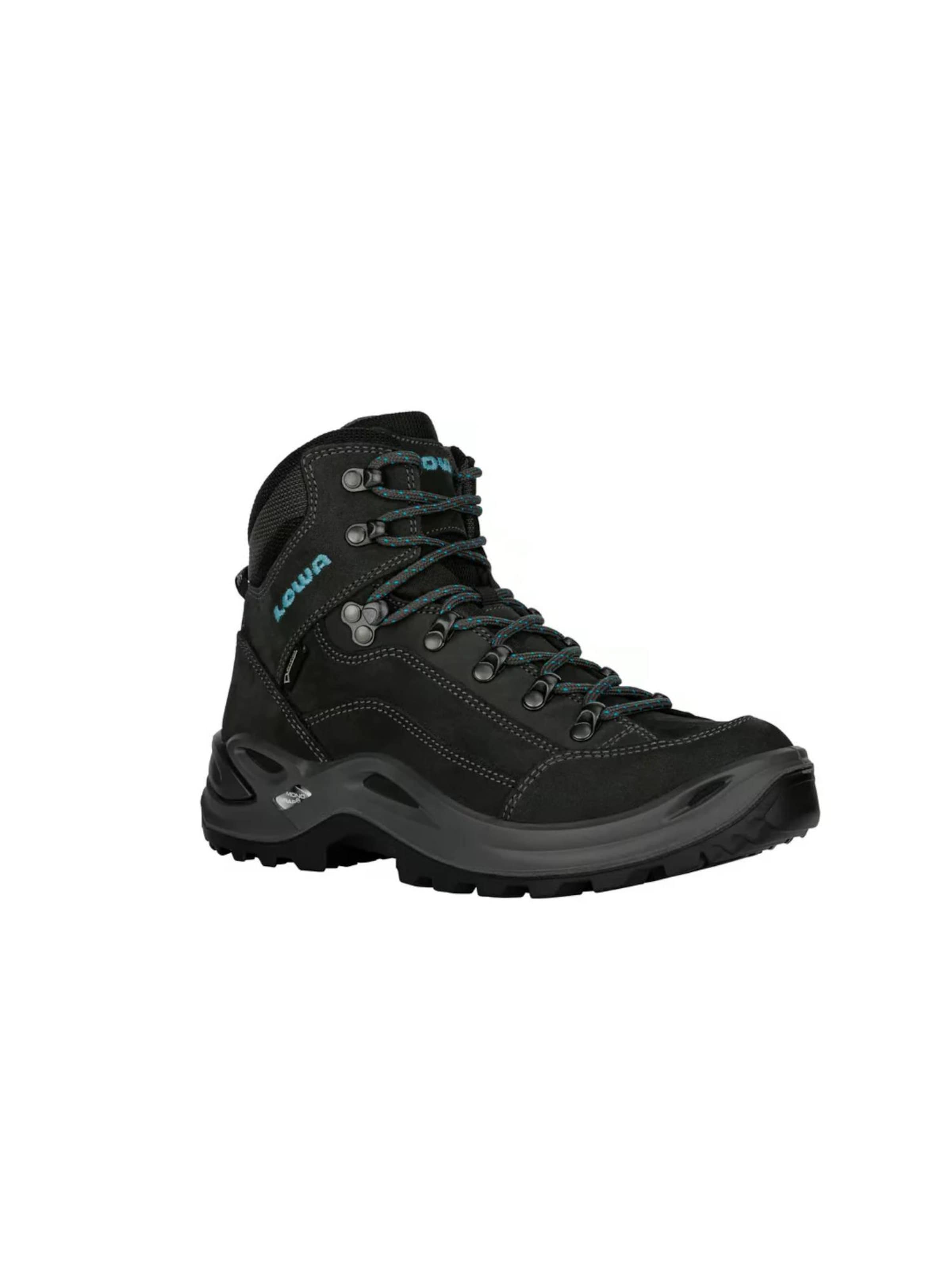 LOWA Boots 'RENEGADE GTX MID' in Black: front