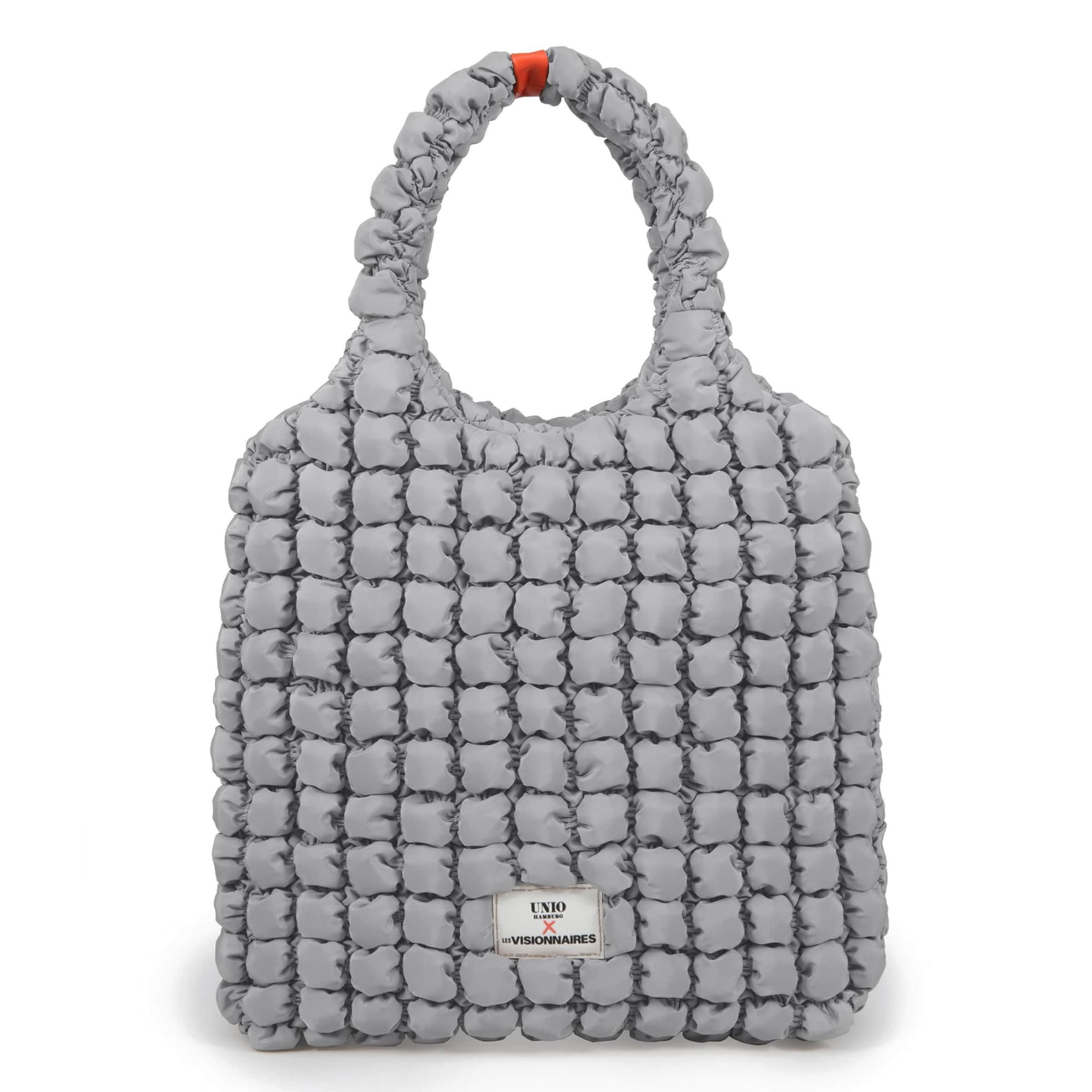 Les Visionnaires Shopper 'Bubble' in Grijs: voorkant
