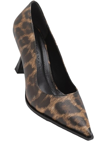 Décolleté sling 'Shelby' di Limoya in marrone: frontale
