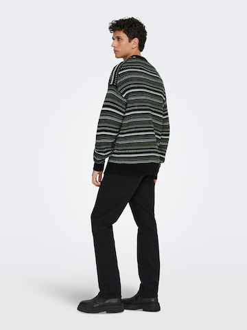 Only & Sons Свитер 'ONSROY' в Черный