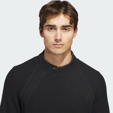 ADIDAS PERFORMANCE Mikina 'ULTIMATE365 TOUR KNIT CREWNECK' – černá