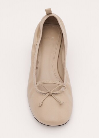 MANGO Ballerina in Beige