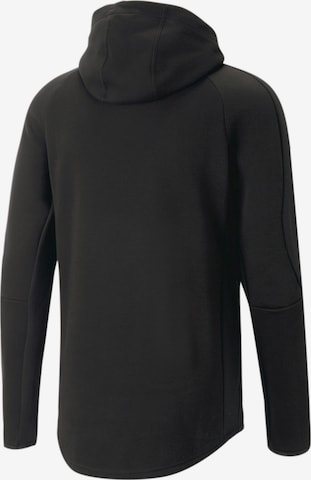 PUMA Sportsweatshirt 'EVOSTRIPE' i sort