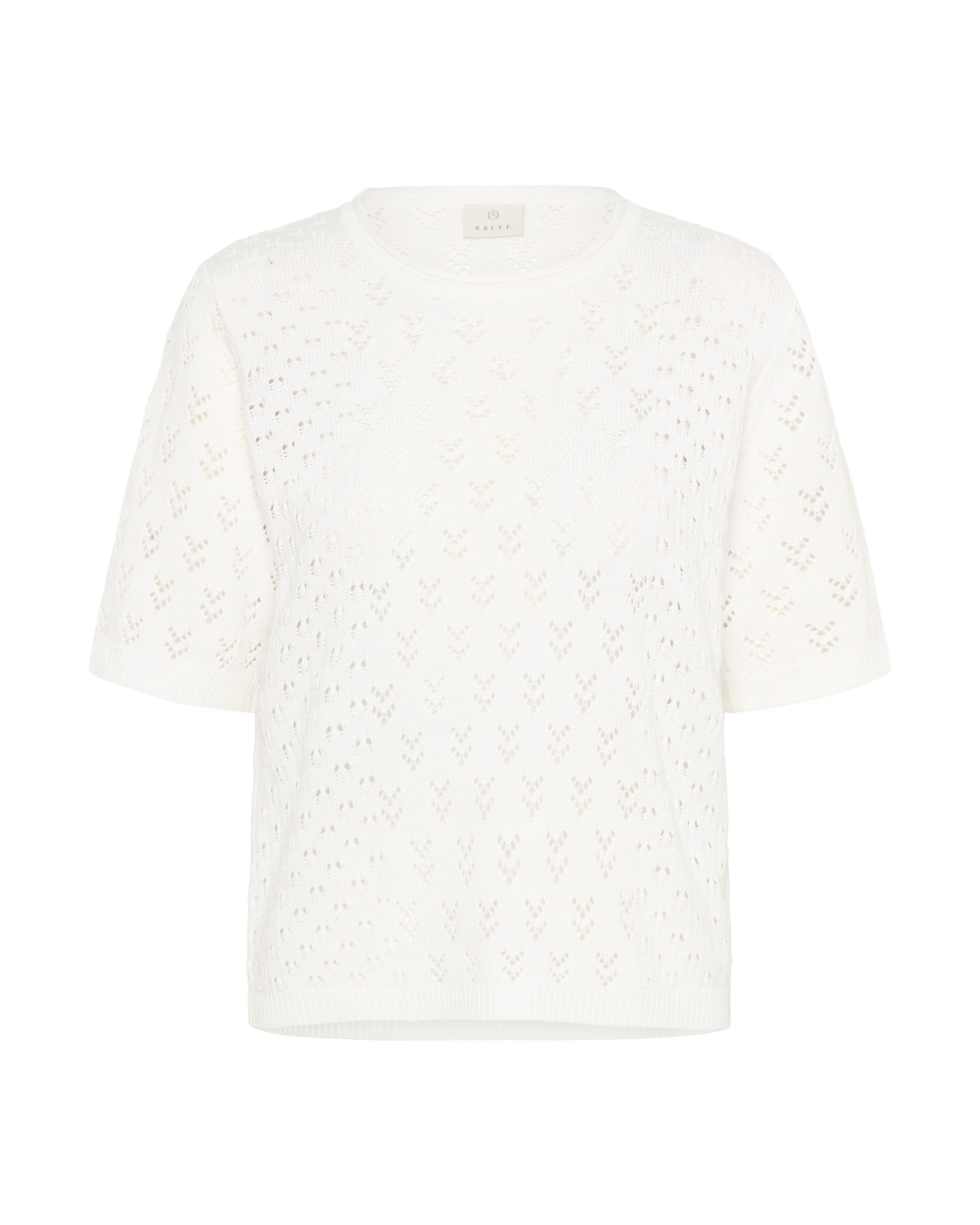 Kaffe Sweater 'KAPeggy' in White: front