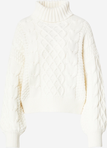 Pulover 'Lael' de la Noella pe bej: față