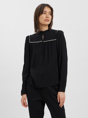 VERO MODA Blouse 'Asther' in Black: front