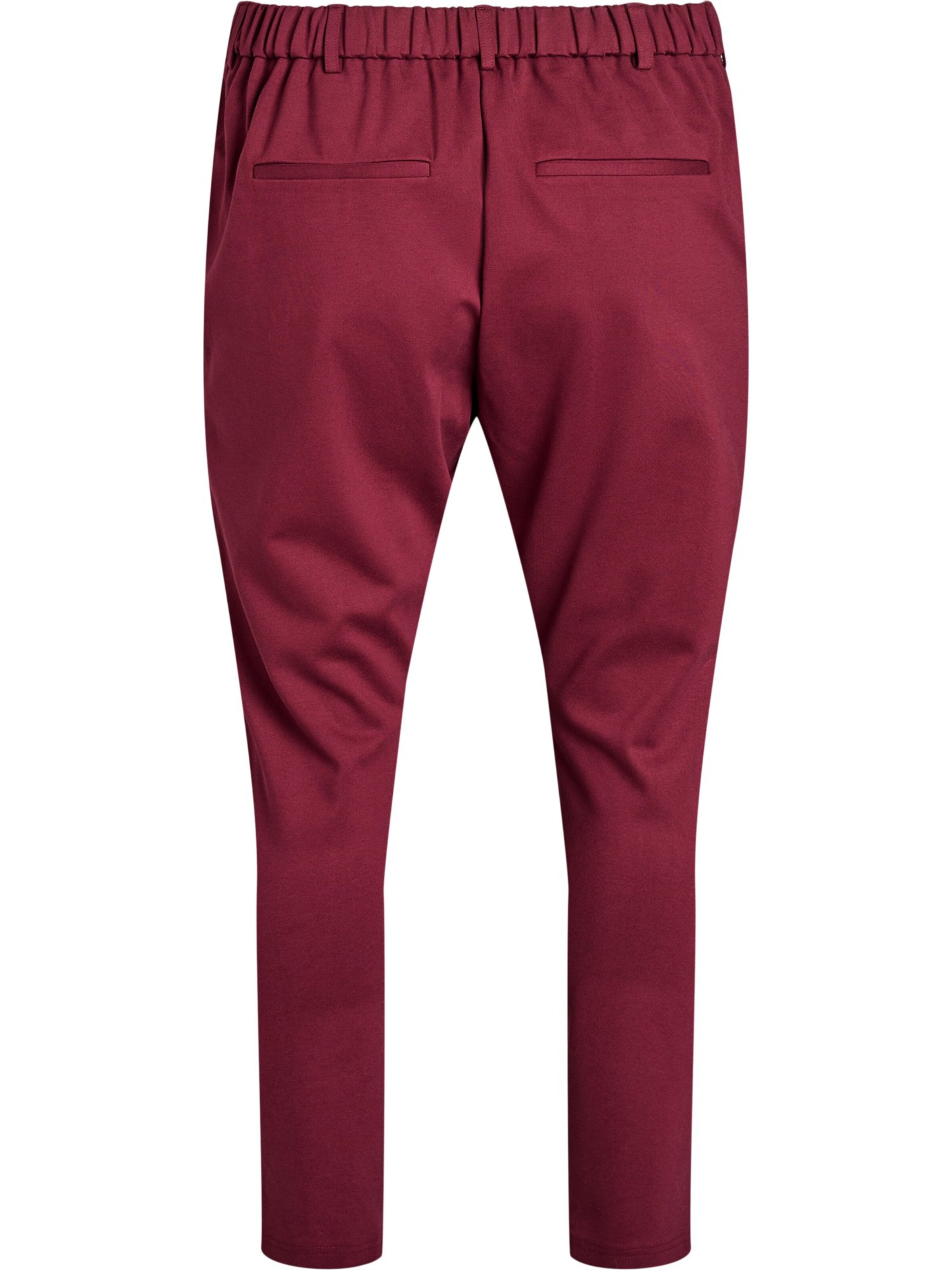 Zizzi Štandardný strih Nohavice 'JMAddison' - Červená