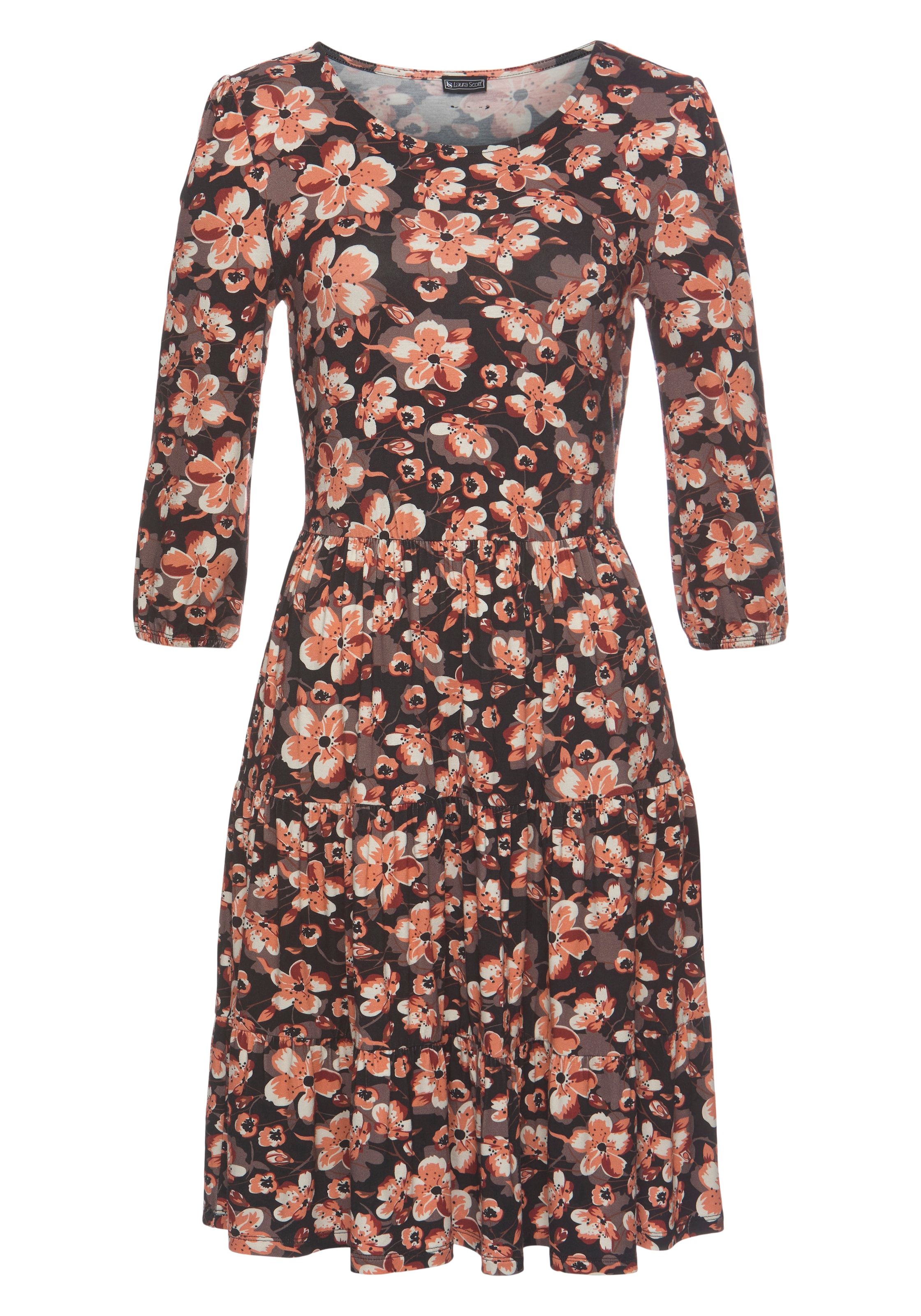 LAURA SCOTT Kleid in Braun: Vorderseite