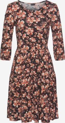 LAURA SCOTT Dress in Brown: front