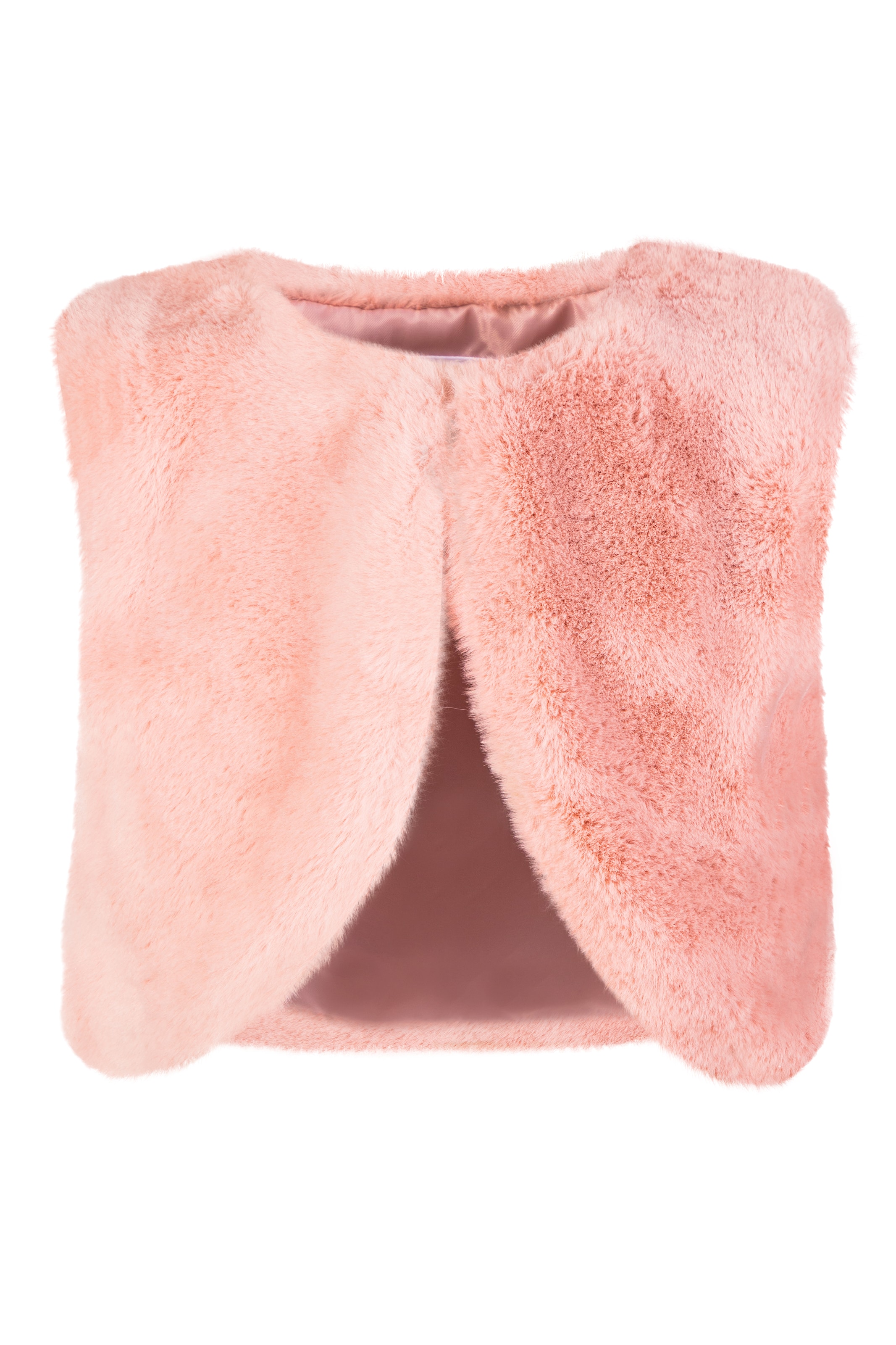 happy girls - Chaleco en rosa: frente