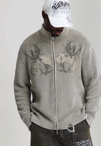 Ed Hardy Плетена жилетка в сиво