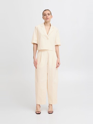 ICHI Blazers ' IHWALLIS ' in Beige