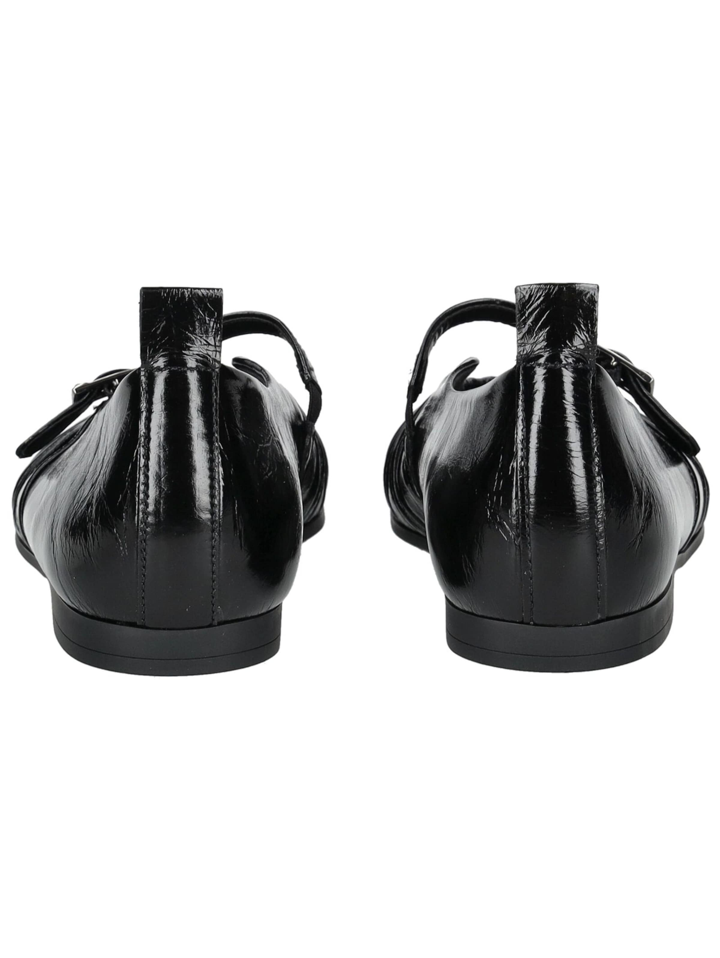 GABOR Strap ballerina in Black