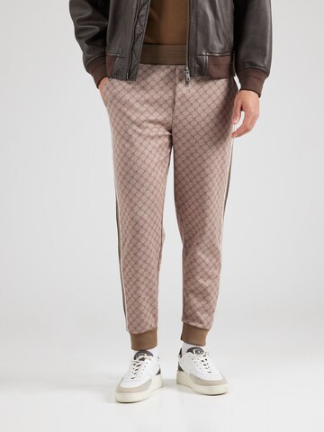 JOOP! Tapered Pants 'Talib' in Brown: front