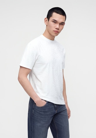 balts GUESS T-Krekls: no priekšpuses