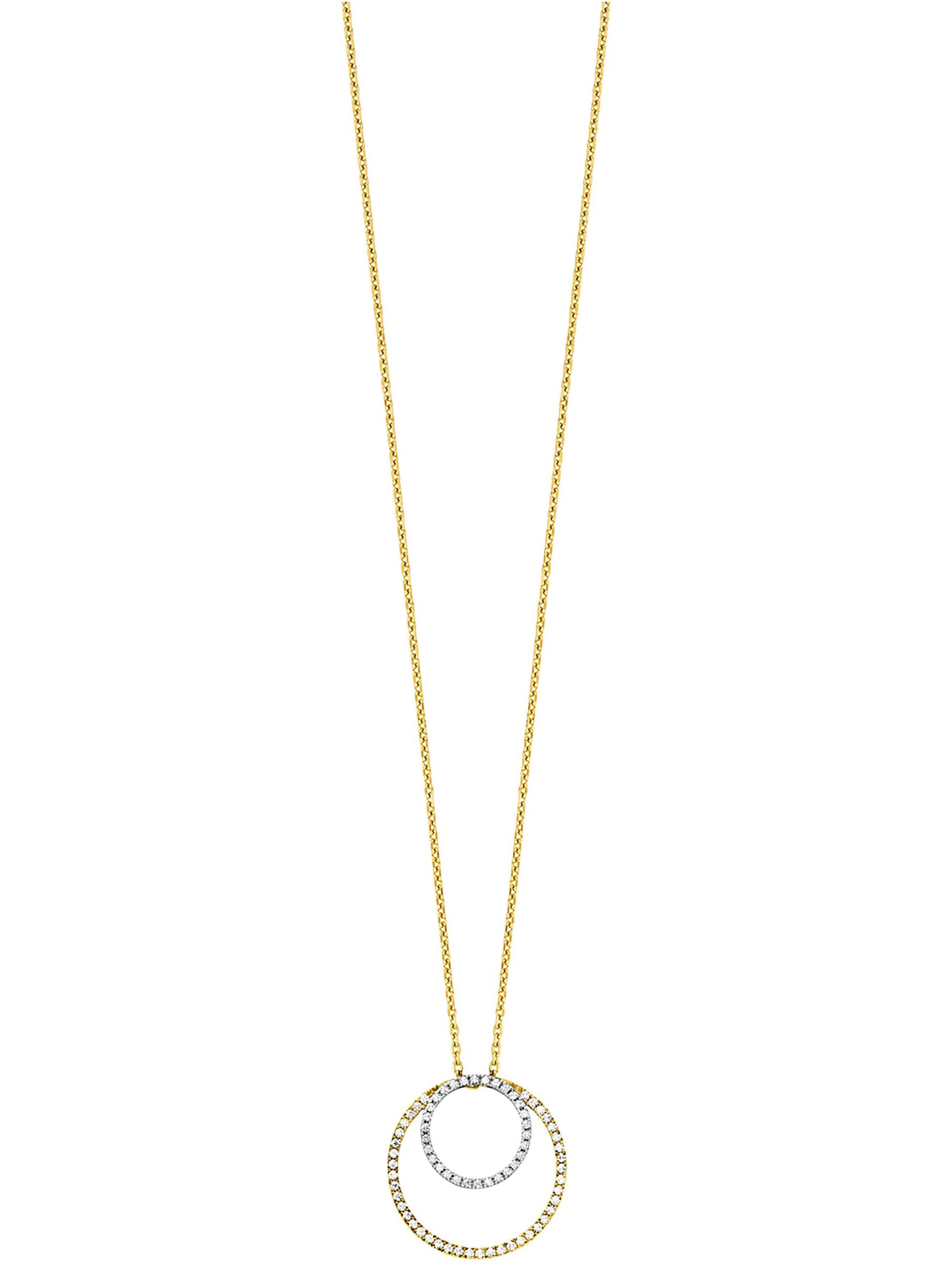 Julie Julsen Necklace in Gold: front